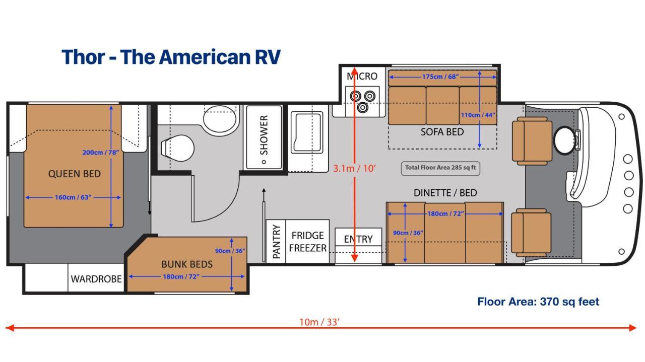 Luxury American Rv With Hot Tub West Chiltington Екстериор снимка